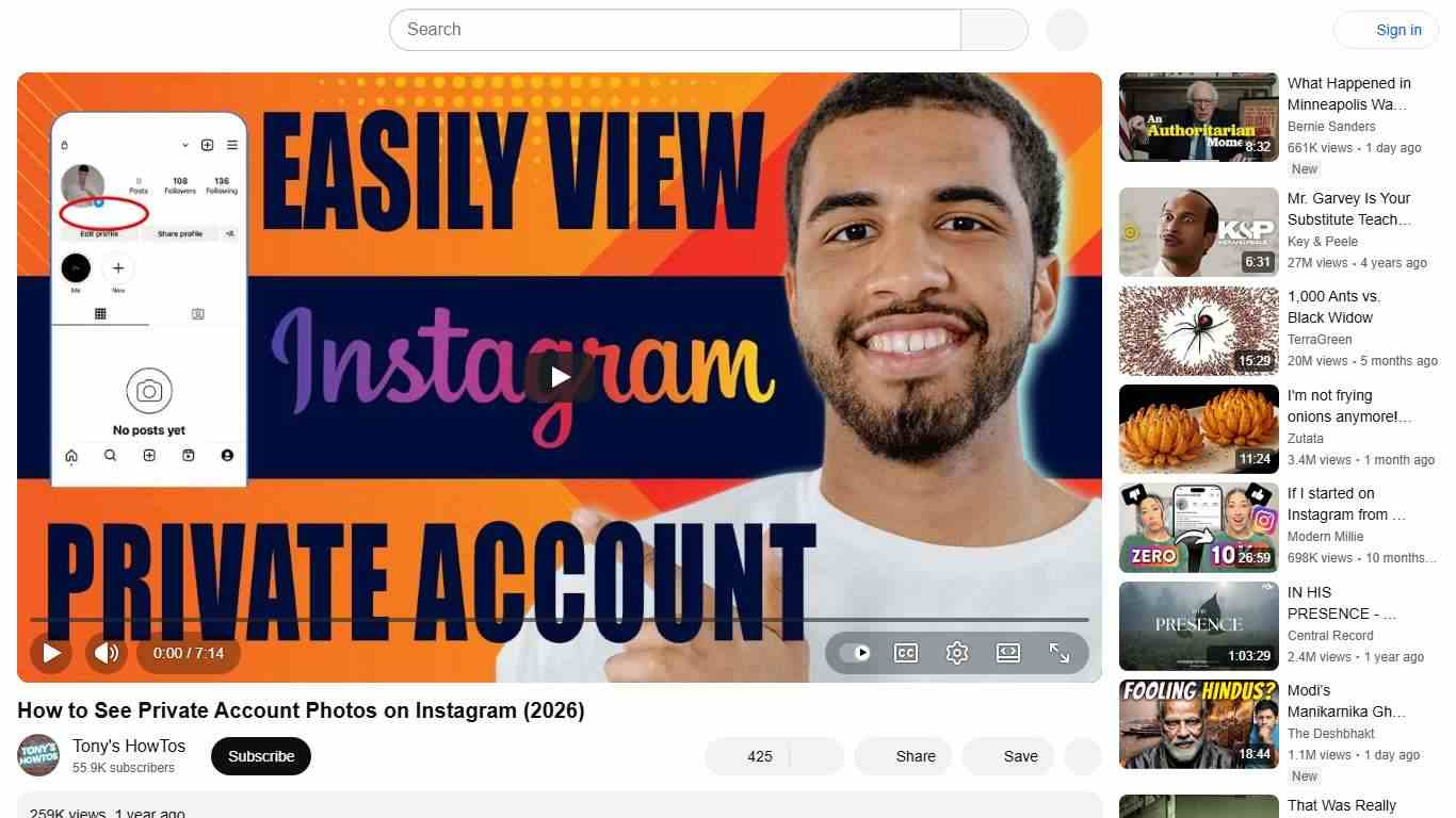 How to See Private Account Photos on Instagram (2026) - YouTube